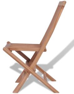 Tekowe krzesła ogrodowe Soriano - 4 szt