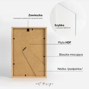 Ramka na zdjęcia 20x30 cm ramka drewniana dębowa ramka z litego drewna dębowego FRAMAI®