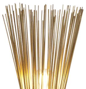 Lampa podłogowa Art Deco złota - Broom Oswietlenie wewnetrzne