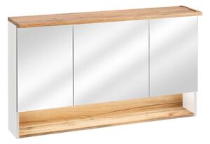 Szafka łazienkowa z lustrem Monako 4X - Biały