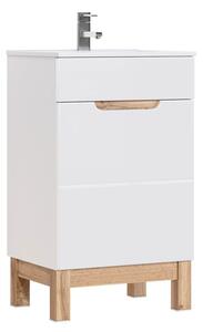 Szafka z umywalką 50 cm T1-L72