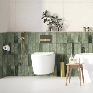 Szczotka WC LAVEO Miri ALM G50S Złoty