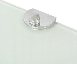 Biała półka z hartowanego szkła - Gaja 4X