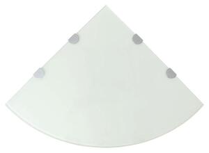 Biała półka z hartowanego szkła - Gaja 4X