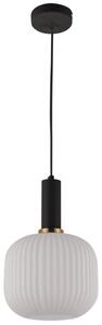 LAMPA WISZĄCA LOFT BIAŁO-CZARNA GATO