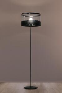 Lampex Lampa Stojąca Leone Salon/Sypialnia Nowoczesny/Minimalistyczny Szary/Czarny