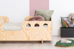 Łóżko drewniane dziecięce ze stelażem Filo 7X