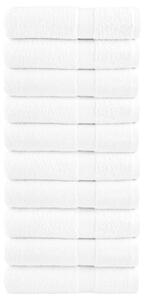 Ręczniki premium, solund, 10 szt., białe, 50x100 cm, 600 g/m²