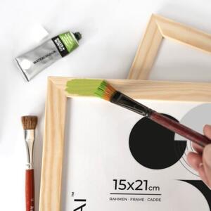 Ramka na zdjęcia 40x60 cm z drewna surowego sosnowa ramka DIY FRAMAI®