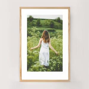 Ramka na zdjęcia 40x60 cm z drewna surowego sosnowa ramka DIY FRAMAI®