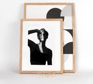 Ramka na zdjęcia 24x30 cm ramka drewniana dębowa ramka z litego drewna dębowego FRAMAI®