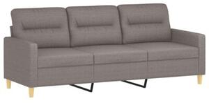 Sofa 3-osobowa z podnÃ³Å¼kiem, taupe, 180 cm, tkaninÄ
