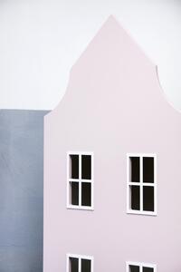 Różowa szafa domek Camino 3X - 5 kolorów