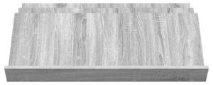 Szafka z drewna inżynieryjnego w nowoczesnym designie - szary sonoma, 90 x 53 x 28,5 cm