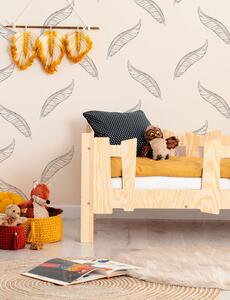 Drewniane łóżko dziecięce ze stelażem 12 rozmiarów - Tiffi 2X