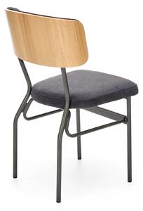 Krzesło Smart z oparciem ze sklejki giętej
