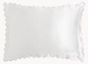 Poszewka na poduszkę z jedwabiu Scallop, różne rozmiary