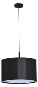 Czarna nowoczesna lampa wisząca abażurowa - S963-Vena