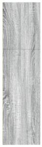 Regał na książki, szary dąb sonoma, 80x30x114 cm