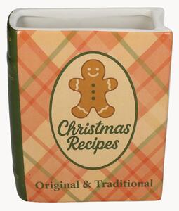 Wazon z dolomitu Christmas Recipes, W 18 cm