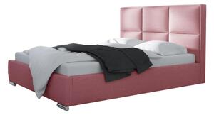 Łóżko 140x200 Tapicerowane Segovia + Pojemnik Tkaniny I Kolory Do Wyboru