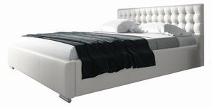 Łóżko 160x200 Tapicerowane Porto + Pojemnik Tkaniny I Kolory Do Wyboru