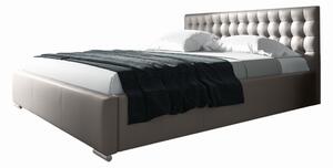 Łóżko 160x200 Tapicerowane Porto + Pojemnik Tkaniny I Kolory Do Wyboru
