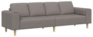 Nowoczesna sofa w ciemnoszarym kolorze z ergonomicznymi podÅokietnikami i brÄ zowymi nogami, idealna do wspÃ³Åczesnych wnÄtrz