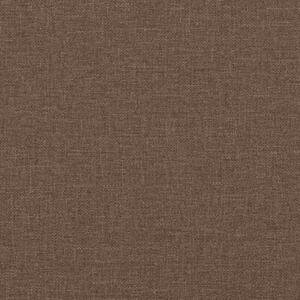 Sofa 2-osobowa, brÄ zowa, 120 cm, tapicerowana tkaninÄ