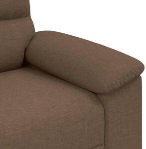 Sofa 2-osobowa brÄ zowa 160x81x84 cm tkanina