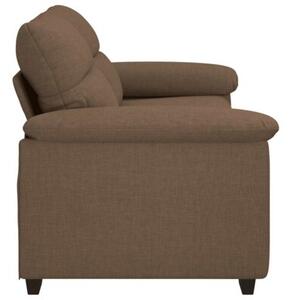 Sofa 2-osobowa, brÄ zowa, 180x81x84 cm, tkaninÄ