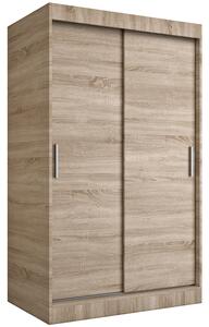 Szafa przesuwna 120 cm dąb sonoma P2-K76