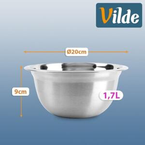 Miska kuchenna stalowa 20 cm, 1,7 l