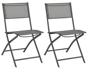 Składane krzesła ogrodowe Nilla - 2 szt
