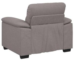 Sofa fotel taupe 100x81x84 cm tkanina