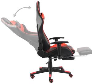 Czerwono-czarny fotel ergonomiczny dla gracza - Divinity