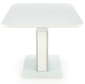 Biały rozkładany stół do salonu - Clares