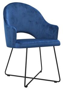 Tapicerowany fotel z podłokietnikami Jorti 4X - 68 kolorów