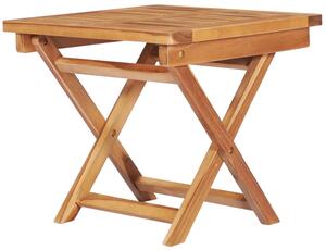 Drewniany leżak ogrodowy ze stolikiem - Algero 3X