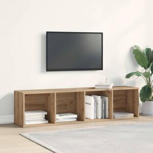 Regał na książki/szafka pod tv, stare drewno, 36x30x143 cm