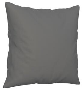 Sofa 3-osobowa z poduszkami, ciemnoszara, 180 cm, mikrofibra
