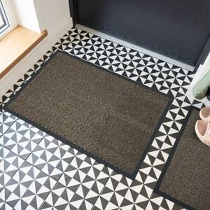 Wycieraczka pod drzwi Bruno 40x60 cm + 60x90 cm brązowy zestaw 2 szt