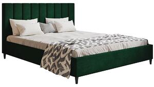 Dwuosobowe łóżko z zagłówkiem 180x200 Diuna - 36 kolorów