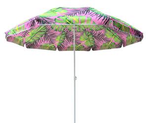 Parasol plażowy VELACO KORAL-1C Różowo-zielony