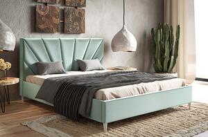 Tapicerowane łóżko z zagłówkiem 120x200 Marina - 36 kolorów