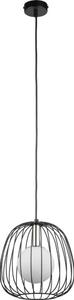 Sigma Żyrandol na lince BELL 1xG9/12W/230V śr. 24 cm czarny/chrom błyszczący SI0369