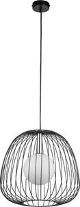 Sigma Żyrandol na lince BELL 1xG9/12W/230V śr. 33 cm czarny/chrom błyszczący SI0370