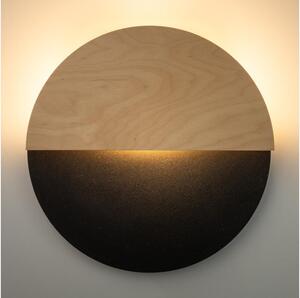 Sigma LED Kinkiet LUNA LED/7W/230V śr. 36 cm czarny/beżowy SI0431
