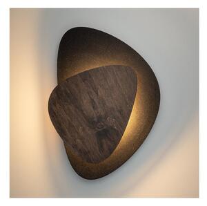 Sigma LED Kinkiet PEDRA LED/7W/230V czarny/brązowy SI0435