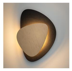 Sigma LED Kinkiet PEDRA LED/7W/230V czarny/beżowy SI0434